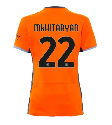 Inter Milan Henrikh Mkhitaryan #22 Tredje trøje Dame 2023-24 Kort ærmer